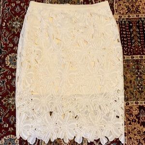 Brixon Ivy Lace Pencil Skirt